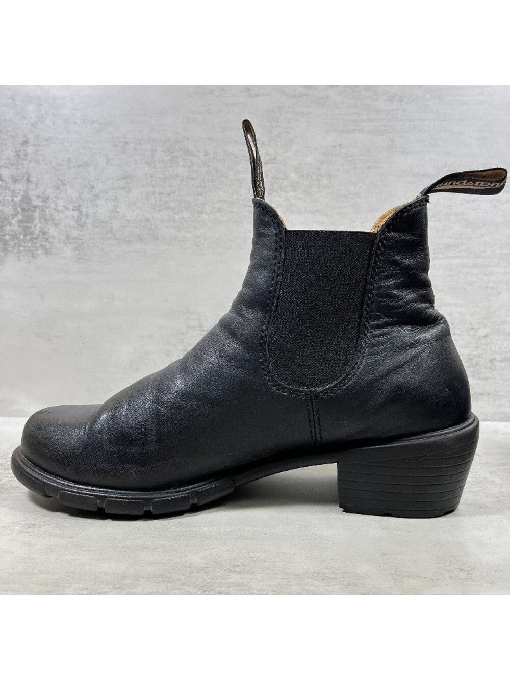 Blundstone 1671 Leather Heeled Chelsea Boots - Women's Size US 8 / AU 5 - Black - Picture 5 of 9